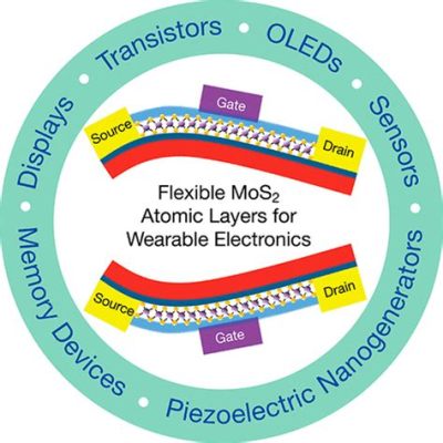  Molybdenum Disulfide:  Un Champion de la Lubrification et de l'Electronique Flexible ?